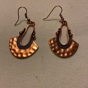 Elegant Copper Earrings